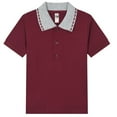 thumbnail image 1 of Boys Polo Shirts Short Sleeve Boys Red Shirt Boys Casual Shirts Toddler Shirt for Boys 12-18 Months, 1 of 2