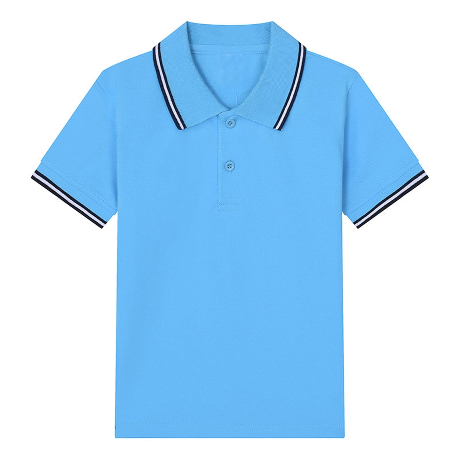 Sage Blue Boys' Polo Shirt