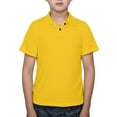 thumbnail image 1 of Boys Polo Shirts Solid Polo Shirt Boys Rugby Shirts Short Sleeve Shirt 9-10 Years Boys Fashion, 1 of 9