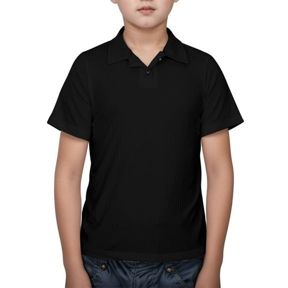 Boys' Polo Shirts Solid Tshirt Boys Tee Tops Clothes with Short Sleeves 5-6 Years Boys Fashion
