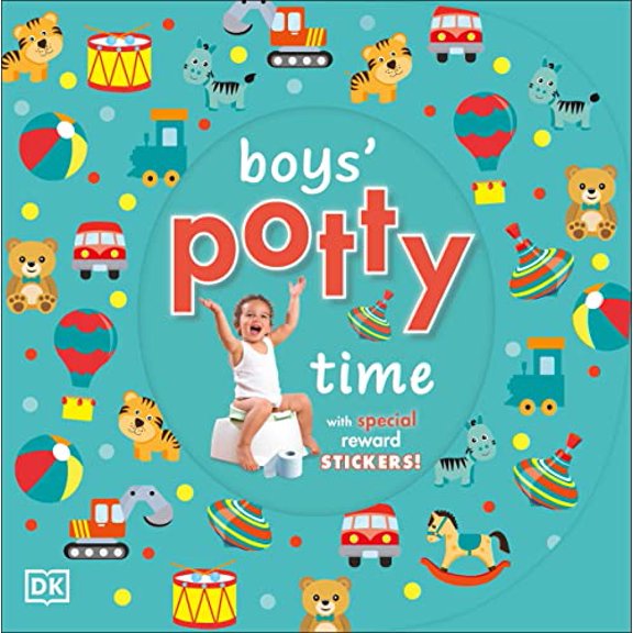 Pre-Owned Boys Potty Time Board Book DK