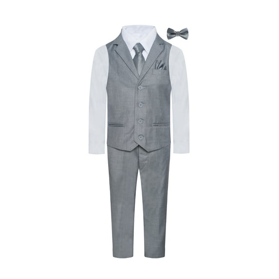 Boys Premium 7 Piece Formal Vest Sets-Many Colors