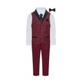 thumbnail image 1 of Boys Premium 7 Piece Formal Vest Sets – Shawl Lapel-Many Colors, 1 of 7