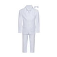 thumbnail image 1 of Boys Premium White 8 Piece Suit Set, 1 of 10
