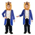 thumbnail image 1 of Boys Prince Beast Costume Dress up Halloween Party Pretend Cosplay Outfit, 1 of 7