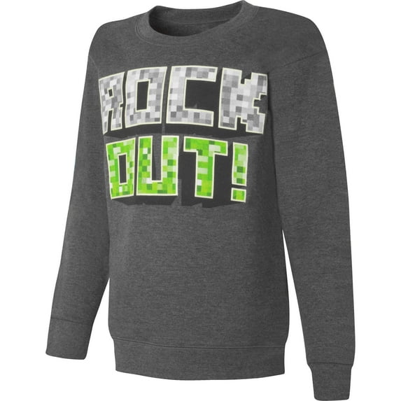 Boys' Printed Fleece Sweatshirt