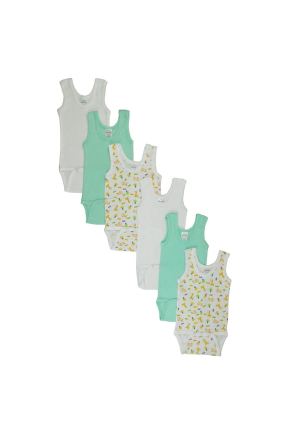 Boys' Printed Tank Top 6 Pack