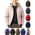 thumbnail image 1 of Boys Puffer Jacket Insulated Quilted Hooded Winter Coat Outerwear Warm for Sports Or Casual Wear Pink 11-12Years, 1 of 6