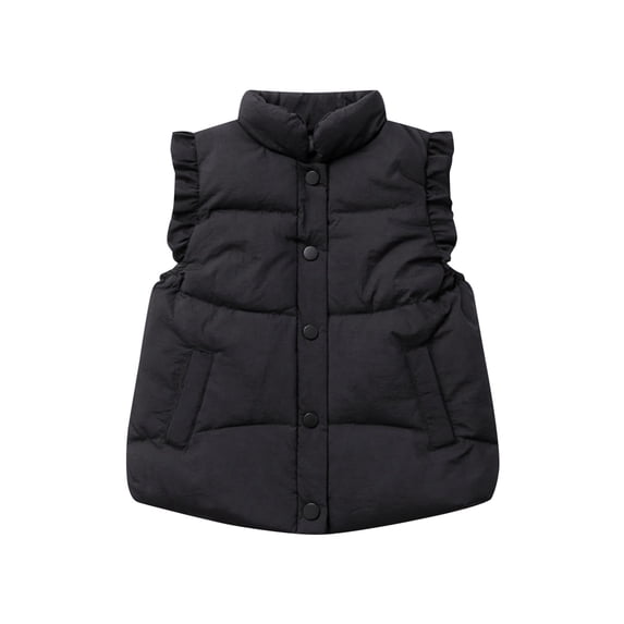 Boys Puffer Vest Lightweight Sleeveless Outerwear Jackets & Vests Kids Winter Vest Girl Clothes Size 6-7 Years