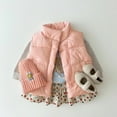 thumbnail image 1 of Boys Puffer Vest Sleeveless Jacket Lightweight Outerwear Jackets & Vests Winter Vest Girls Size 3-6 Months Clothes, 1 of 7