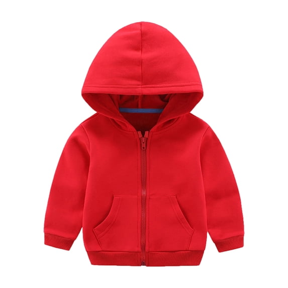 Boys Pullover Sweater 130 5-6 Years Kids Child Toddler Baby Boys Girls Long Sleeve Patchwork Letter Winter Coats Rain Jacket Hooded Outer Outwear Outfits Clothes Z13-Red