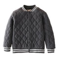 thumbnail image 1 of Boys Quilted Insulated Winter Jacket Comfortable Stylish Outerwear for School and Outdoor Activities with Warm and Pockets, 1 of 5