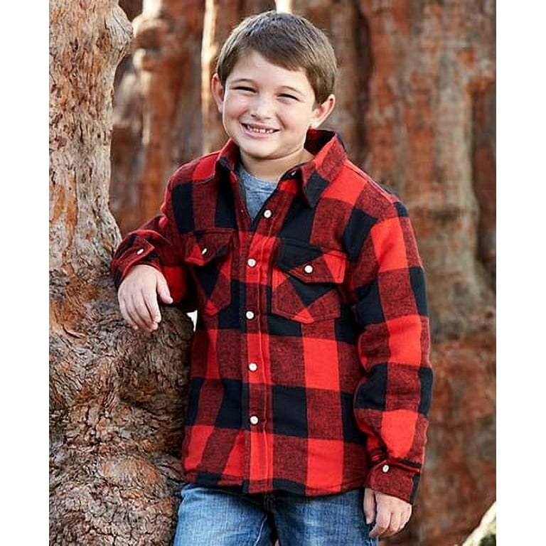 Boys shop lumberjack jacket