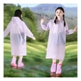 thumbnail image 1 of Boys Rain Coat Lightweight Waterproof Kids Rain Jacket Reusable Kids Ponchos with Hood Waterproof Poncho 4-9 Years, 1 of 4