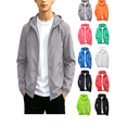 thumbnail image 1 of Boys Rain Jacket Kids Waterproof Raincoats Hooded Lightweight Windbreakers with Zipper Pockets Windproof Cardigan Coats Size 12-19Y, 1 of 6