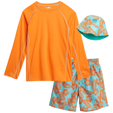 Boys Bathing Suits Size 10-12 BesserBay Boys UPF 50 Rash Guard - Long Sleeve Swim