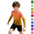 thumbnail image 1 of Boys Rash Guard Shirt Fashion UPF 50+ Sun Protection Long Sleeve Swim Shirt for Kids, Toddler Rashguard Athletic Water Shirts, 1 of 4