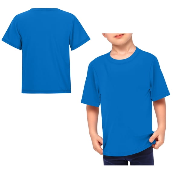 Rash Guard Swim Shirt for Girls Long Sleeve Protection Sun Shirt Quick Dry Boys Athletic Shorts 3-4 Years