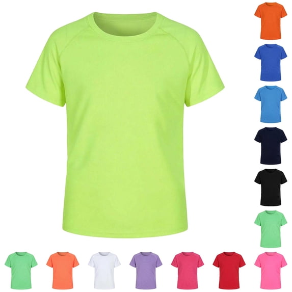 Boys Rash Guard Swim Shirt Short Sleeve Sun Protective Top For Toddler Kids Youth Pool Beach And Water Play