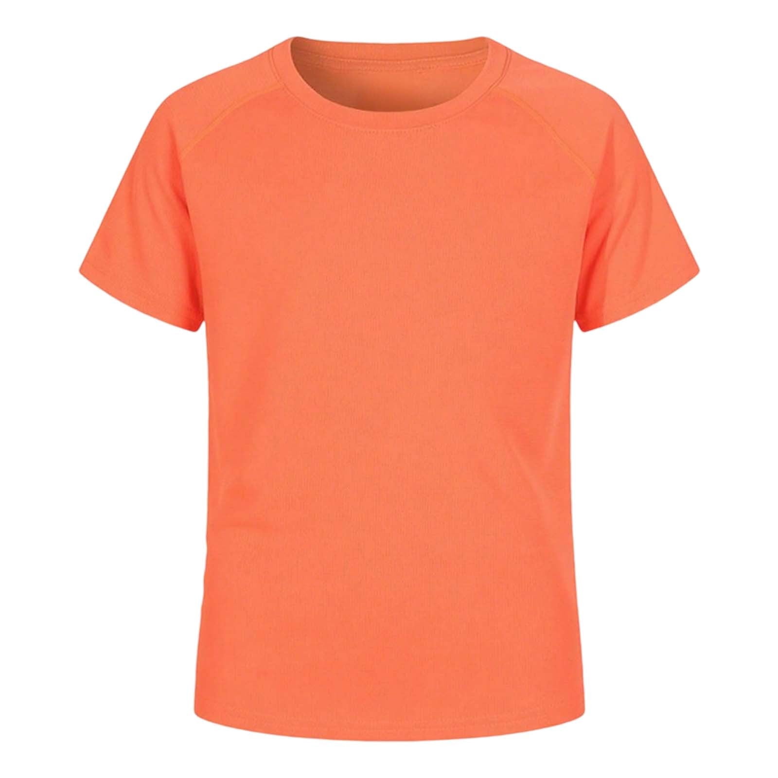 Boys UPF 50+ Rash Guard Swim Shirt - Short Sleeve Sun Protection For Toddlers & Kids