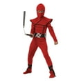 thumbnail image 1 of Boys Red Stealth Ninja Costume Large (10-12) Red Large Stealth Ninja, 1 of 2