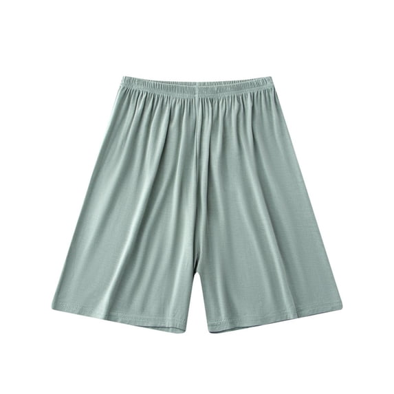 Boys Relaxed Fit Elastic Waistband Quick Dry Breathable Summer Casual Shorts Lightweight Loose Green,Size 13-14 T