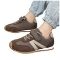 thumbnail image 1 of Boys Retro Casual Shoes Kids Casual Athletic Slip On Sneakers Toddler Fashion Suede Non Slip Tennis Shoes, 1 of 8