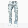thumbnail image 1 of Boys' Ripped Skinny Stretch Jeans, Fashionable & Comfortable Slim Fit Denim Jeans Pants for 6-16 Years, 1 of 8