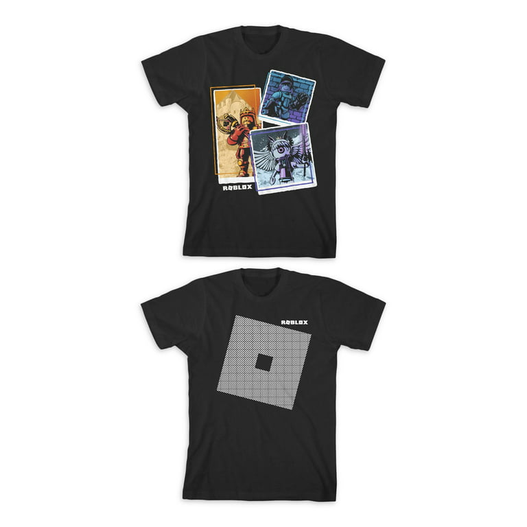 Boys Roblox Characters Graphic T-Shirt 2-Pack, Size 4-18