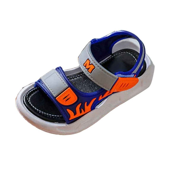 Boys Sandals Breathable Lightweight Kids Summer Outdoor Casual Sport Sandals Comfortable Adjustable Straps for Daily Wear