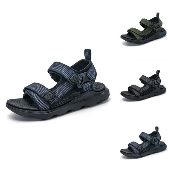 Boys Sandals For Everyday Use Outdoor Activities And Casual Wear Comfortable Fixed Design For Ages 9 17 Durable Summer Footwear