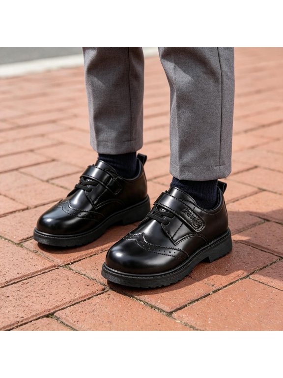 Boys Sandals for Everyday Casual and Schoolwear UK Style Black Soft Sole Lightweight Kids Footwear Suitable for 45-135 Years