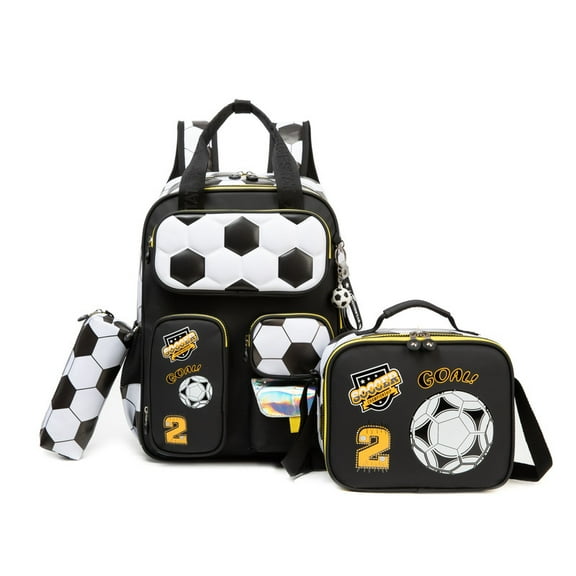Boys School Backpack for Kids Bookbag with Lunch Box Pencil Pouch for Elementary School Student Ages 6-12