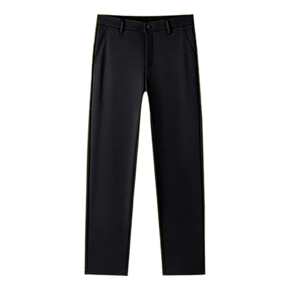 Boys School Uniform Dress Suit Pants Straight Leg Trousers Wrinkle-Resistant Comfort Fit Kids Pants for School 3-16 Years