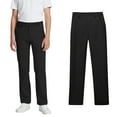 thumbnail image 1 of Boys School Uniform Pants Pull On Chino Pants with Pockets Straight Pants Black Uniform Pants Boys Back to School Clothes Teen Boys Pants 11-12 Years, 1 of 6
