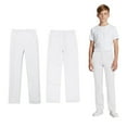 thumbnail image 1 of Boys School Uniform Pants Straight Pants with Pockets Pull On Chino Pants Stretch Pants White Uniform Pants Boys Back To School Outfits Teen Boys Pants Size 11-12 Years, 1 of 6