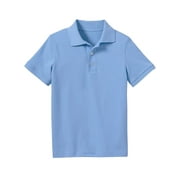 Boys School Uniform Short Sleeve Pique Polo Shirt XS-2XL