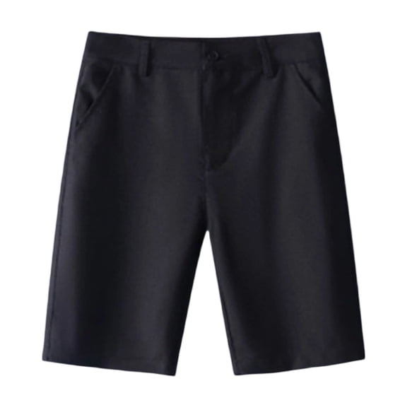 Boys School Uniforms Adjustable Waist Shorts Boys Back To School Clothes