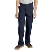 DICKIES Boys' School Uniforms FlexWaist Straight Leg Double Knee Pant