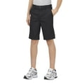 thumbnail image 1 of Boys' School Uniforms Husky Size FlexWaist Khaki Short, 1 of 2