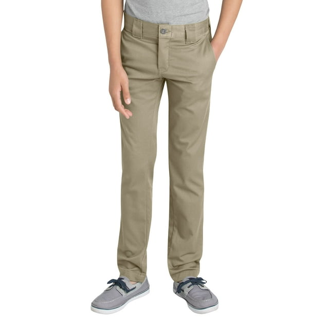 Boys' School Uniforms Skinny Fit Flex Pant