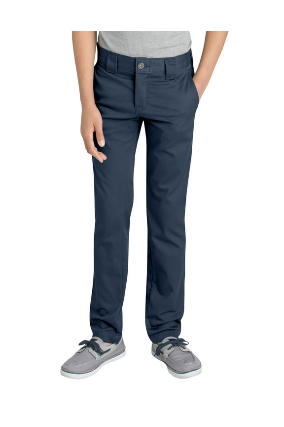 Boys' School Uniforms Skinny Fit Flex Pant