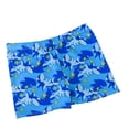 thumbnail image 1 of Boys Shark Print Swim Trunks Beach Bathing Suit for Toddler Kids Elastic Waist Quick Dry Summer Swimsuit Blue One Size, 1 of 3