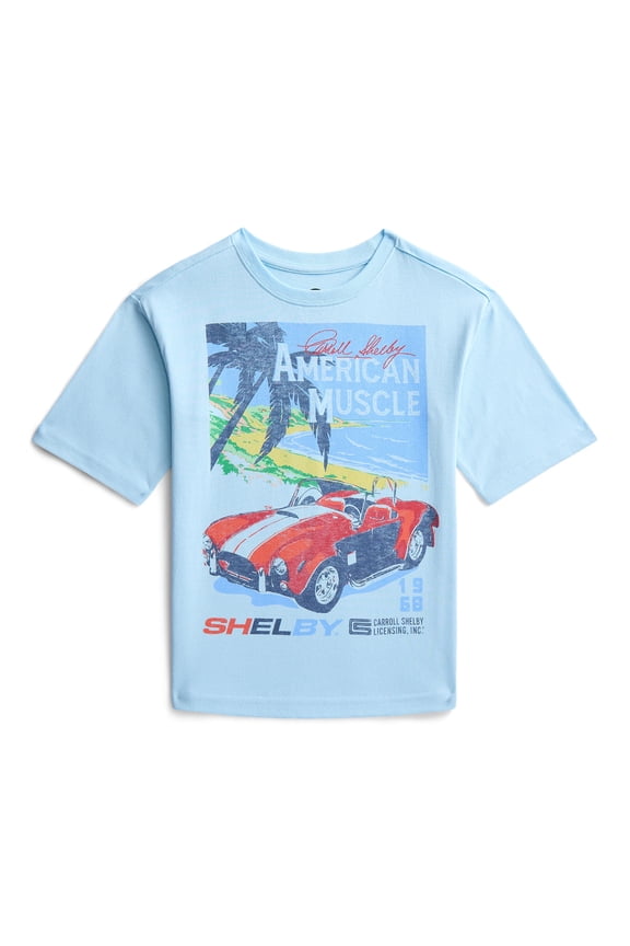 Shelby Boys Graphic Tee with Short Sleeves, Sizes 4-18