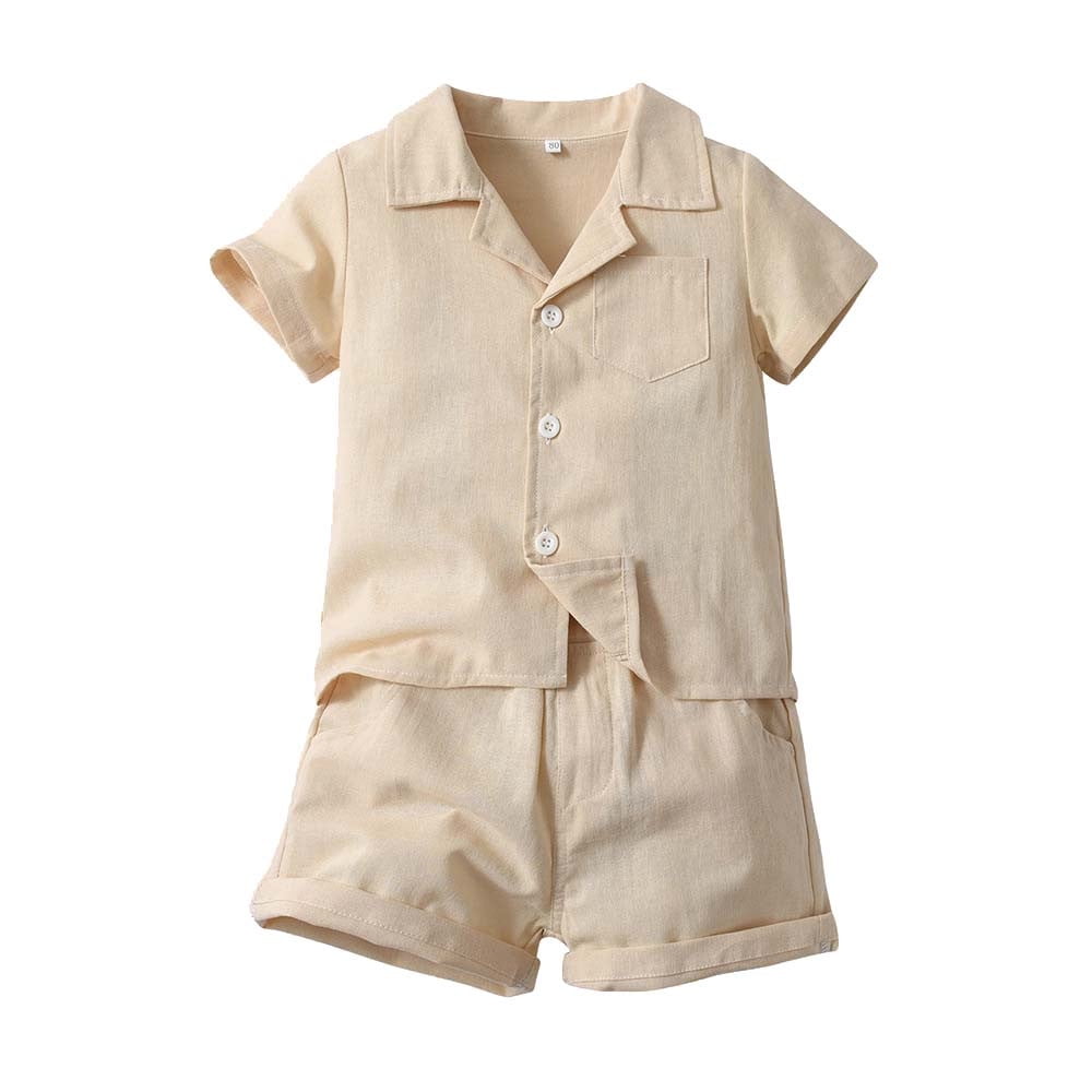 The Best Dressed Child Boys Blue Short Set with Smocked Fishing Lures Shirt main image 0