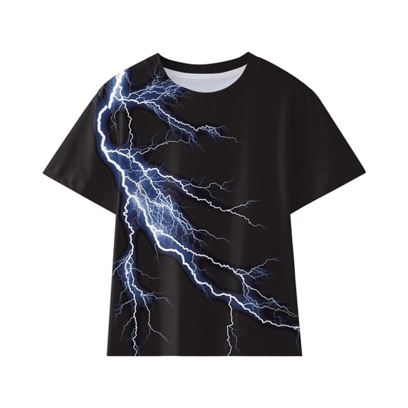 Boys Shirts Girls Fashion Cool 3D Prints Gift Trendy Kid Funny Youth Cute Clothes for Boys Size 3-4T