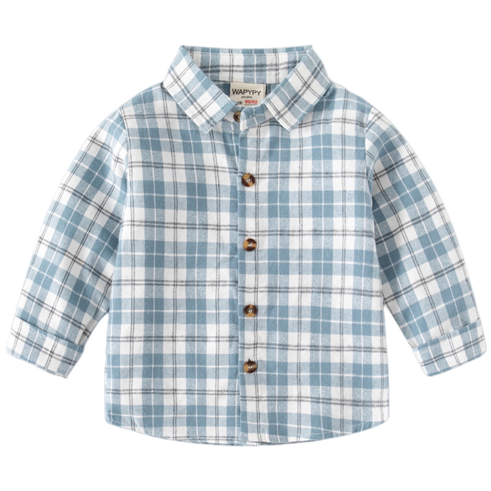 New Baby Boys Winter Shirt In Thick Cotton Stuff In Sky Blue Color LIMITED TOO STYLE On Sale Price