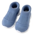 thumbnail image 1 of Boys Shoes,Soft Sole First Walking Sneakers For And Toddlers Breathable Comfortable Everyday Casual Wear Boys Girls Lightweight Flexible Design,Kids Shoes,Blue,17, 1 of 3