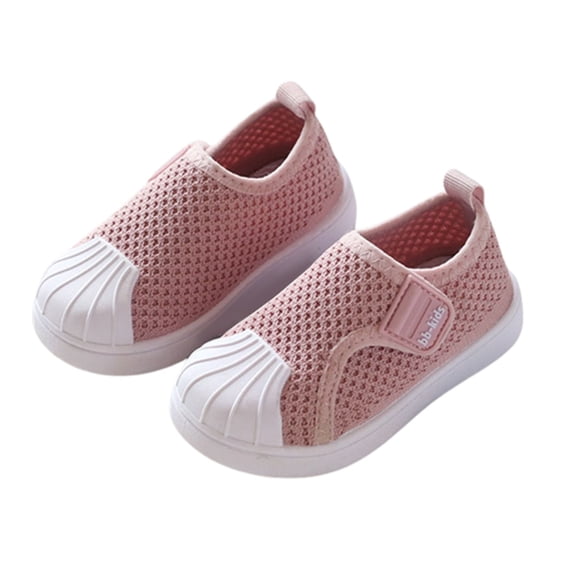 Boys Shoes,Stylish Kids Athletic Footwear For Boys Everyday Comfort Lightweight Mesh Casual Sneakers Flexible Sole Durable Design Play Shoes,Kids Shoes,Pink,22