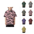 thumbnail image 1 of Boys Short Sleeve Button Down Shirt - Comfortable Loose Fit Summer Beach Vacation Shirt for Boys Ages 4-12 Years, 1 of 4